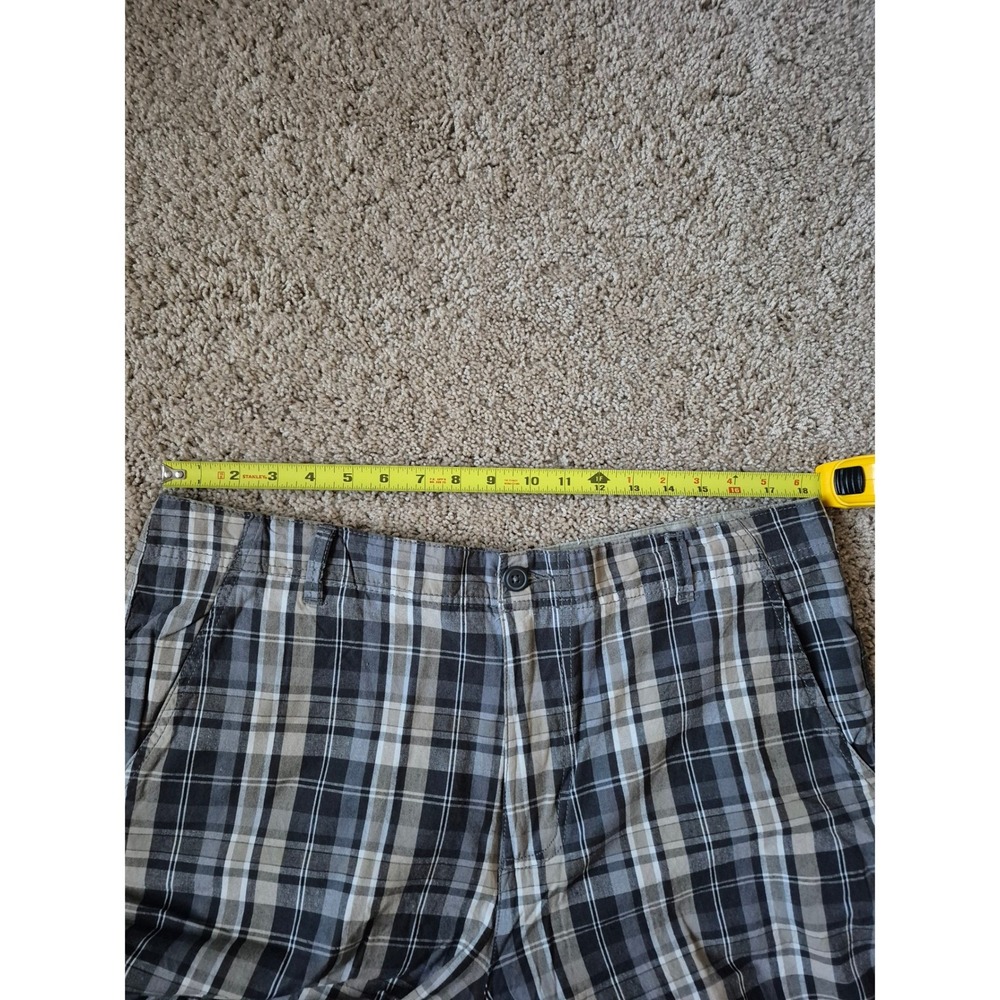 Faded Glory Originals Mens Plaid Shorts Multi colored Casual Summer - Picture 3 of 8